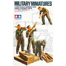   Tamiya Tamiya German Tank Ammo Loading Crew Set  makett figura 1:35 (300035188)
