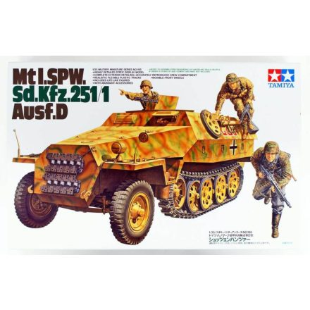 Tamiya German Mtl SPW Sd.Kfz25 1:35 makett harcjármű (300035195)