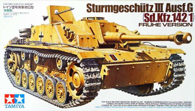 Tamiya Tamiya Sturmgeschutz III Ausf.G 1:35 makett harcjármű (300035197)