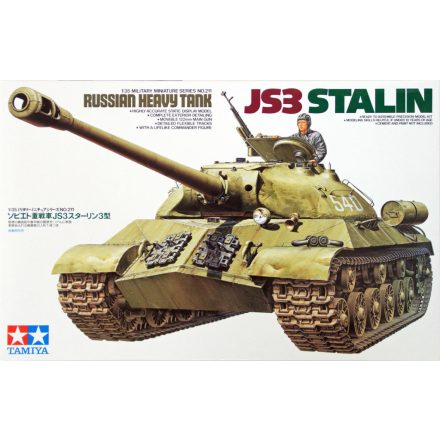 Tamiya Russian Heavy Tank JS3 Stalin  1:35 makett harcjármű (300035211)