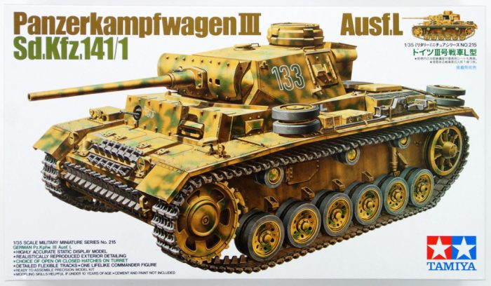 Tamiya Tamiya Panzerkampfwagen III Ausf.L Sd.Kfz.14 1:35 makett harcjármű (300035215)