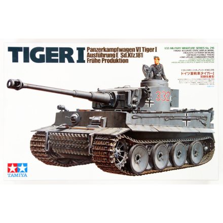 Tamiya Tiger I Early Production  1:35 makett harcjármű (300035216)
