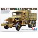 Tamiya Tamiya US 2.5 ton 6x6 Cargo Truck  1:35 makett harcjármű (300035218)