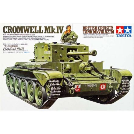 Tamiya British Cruiser Tank Mk. VIII, A27M CROMWELL Mk.IV  1:35 makett harcjármű (300035221)