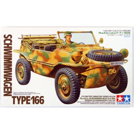 Tamiya Schwimmwagan Type 166  1:35 makett harcjármű (300035224)