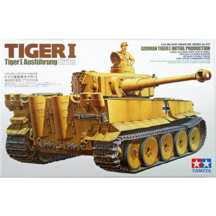 Tamiya Tiger I Initial Production Afrika  1:35 makett harcjármű (300035227)