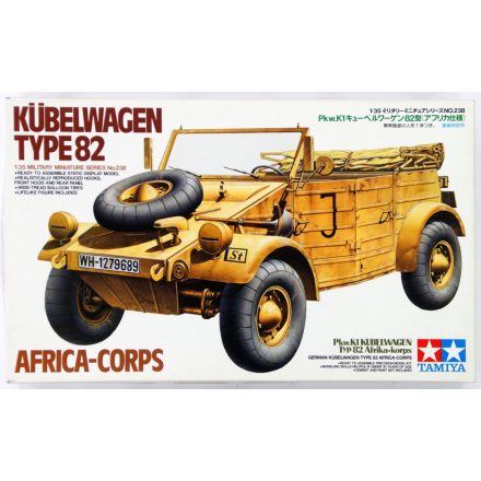 Tamiya Kubelwagen Type 82 Africa Corps  1:35 makett harcjármű (300035238)