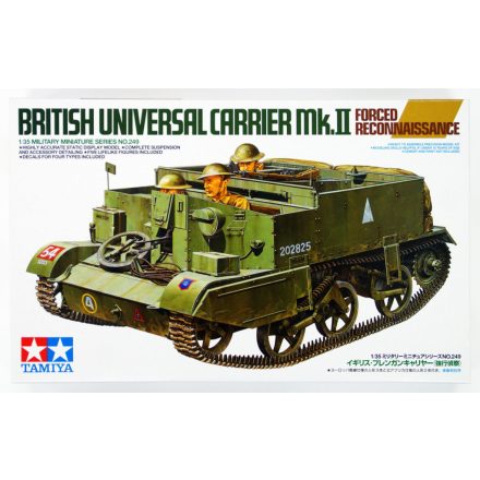 Tamiya British Universal Carrier Mk.II Forced Reconnaissance  1:35 makett harcjármű (300035249)