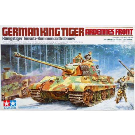 Tamiya German King Tiger Ardennes Front  1:35 makett harcjármű (300035252)