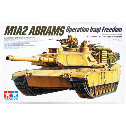 Tamiya M1A2 Abrams Operation Iraqi Freedom  1:35 makett harcjármű (300035269)
