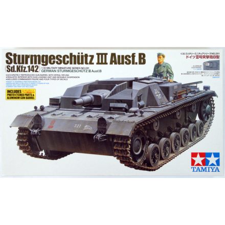 Tamiya Sturmgeschutz III Ausf.B  1:35 makett harcjármű (300035281)