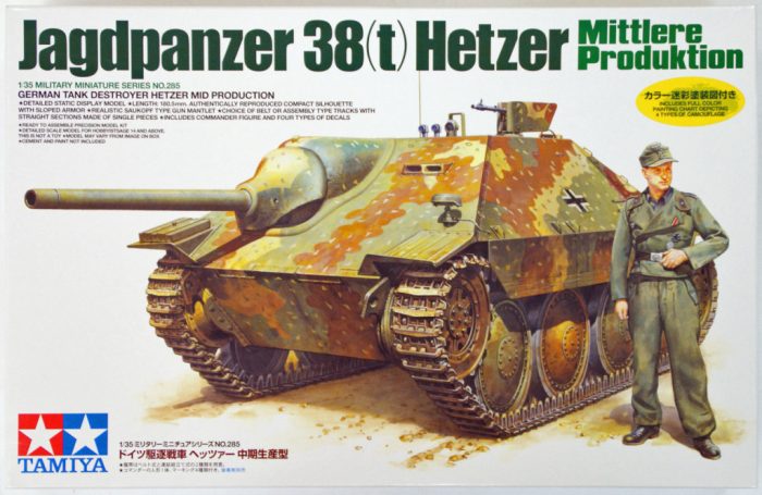 Tamiya Tamiya Jagdpanzer 38(t) Hetzer Mittlere Produktion  1:35 makett harcjármű (300035285)