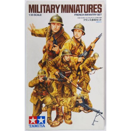 Tamiya French Infantry Set  makett figura 1:35 (300035288)