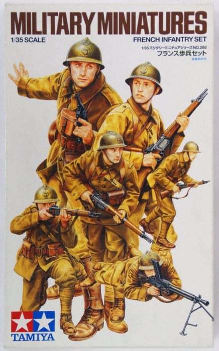 Tamiya Tamiya French Infantry Set  makett figura 1:35 (300035288)