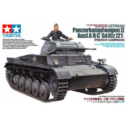 Tamiya Panzerkampfwagen II Ausf. A/B/C 1:35 makett harcjármű (300035292)