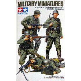   Tamiya Tamiya German Infantry Set makett figura 1:35 (300035293)