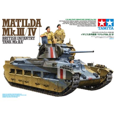 Tamiya British Infantry Tank Matilda Mk.III/IV  1:35 makett harcjármű (300035300)