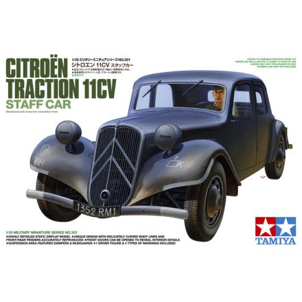 Tamiya Citroen Traction 11CV Staff Car  1:35 makett autó (300035301)