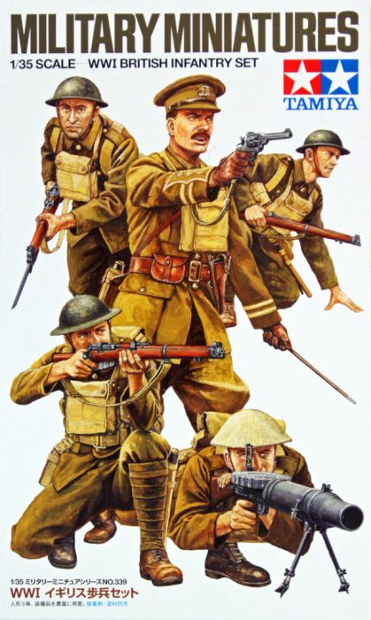Tamiya Tamiya British Infantry Set  makett figura 1:35 (300035339)