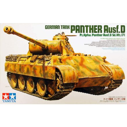 Tamiya Panther Ausf.D Sd.Kfz.171  1:35 makett harcjármű (300035345)