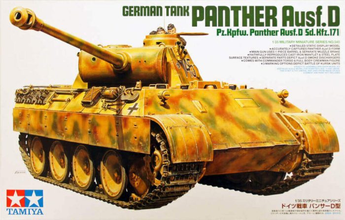 Tamiya Tamiya Panther Ausf.D Sd.Kfz.171  1:35 makett harcjármű (300035345)