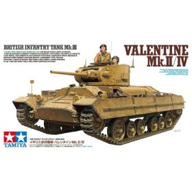   Tamiya Tamiya British Infantry Tank Valentine Mk.II/IV  1:35 makett harcjármű (300035352)