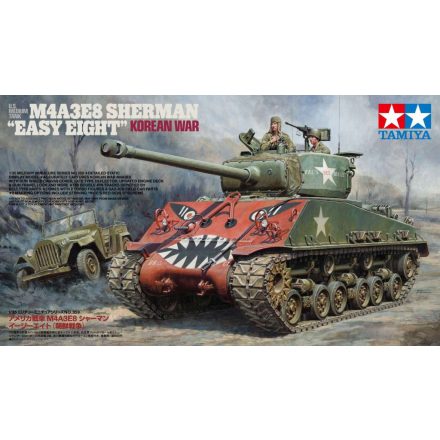 Tamiya M4A3E8 Sherman Easy Eight Korean War 1:35 makett harcjármű (300035359)