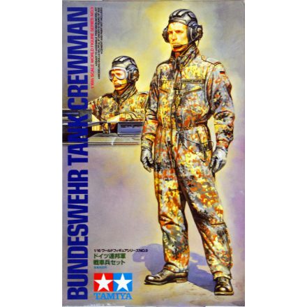 Tamiya German Bundeswehr Tank Crewman  makett figura 1:35 (300036309)