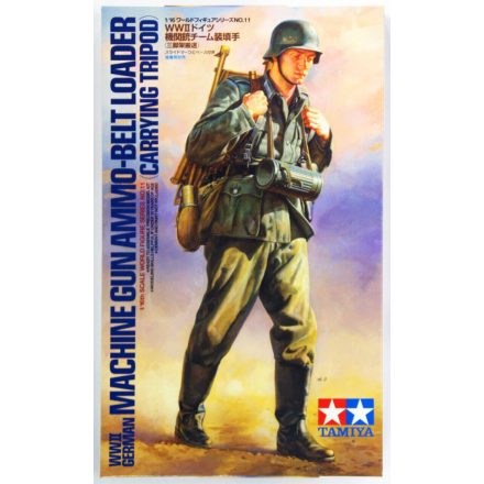 Tamiya German Machine Gun Ammo-Belt Loader  makett figura 1:35 (300036311)