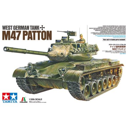 Tamiya West German M47 Patton  1:35 makett harcjármű (300037028)