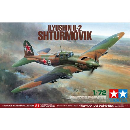 Tamiya Ilyushin IL-2 Shturmovik  1:72 makett repülő (300060781)