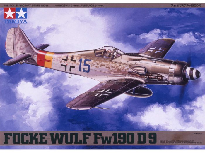 Tamiya Tamiya Focke Wulf Fw190 D-9  1:48 makett repülő (300061041)