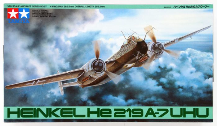Tamiya Tamiya HEINKEL He219 A-7 UHU  1:48 makett repülő (300061057)