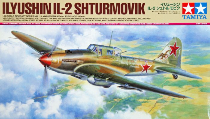 Tamiya Tamiya Ilyushin IL-2 Shturmovik  1:48 makett repülő (300061113)