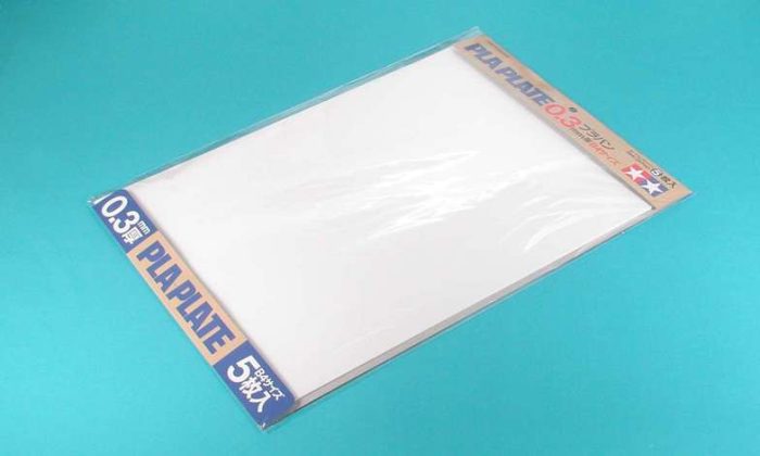 Tamiya Tamiya - Pla-Plate 0.3mm B4 Size (5) (300070122)