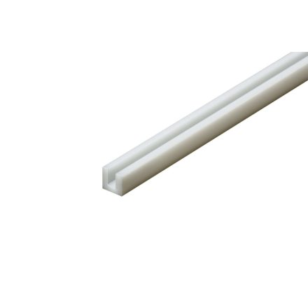 Tamiya Plastic Beams 3mm U (5) white (300070202 T)