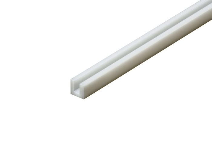 Tamiya Tamiya Plastic Beams 3mm U (5) white (300070202 T)