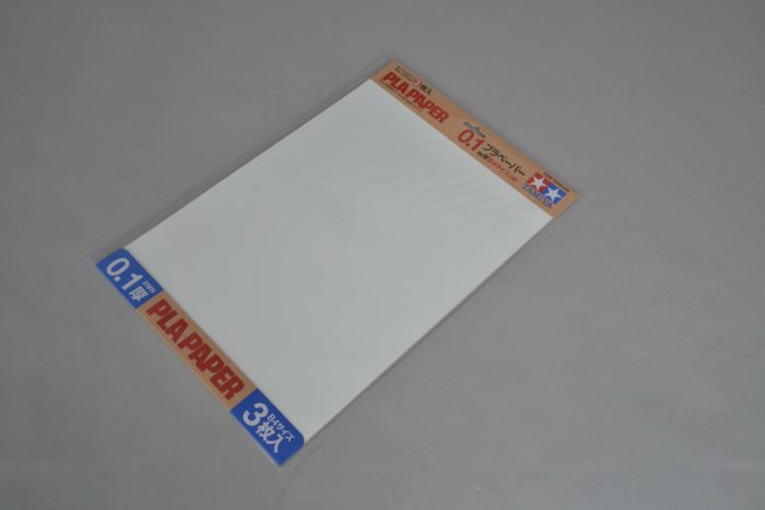 Tamiya Tamiya - Pla-Paper 0.1mm B4 (3) white 257x364mm (300070208)