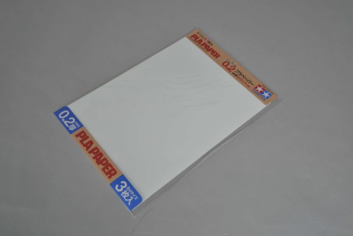 Tamiya Tamiya Pla-Paper 0.2mm B4 (3) white 257x364mm (300070209 T)
