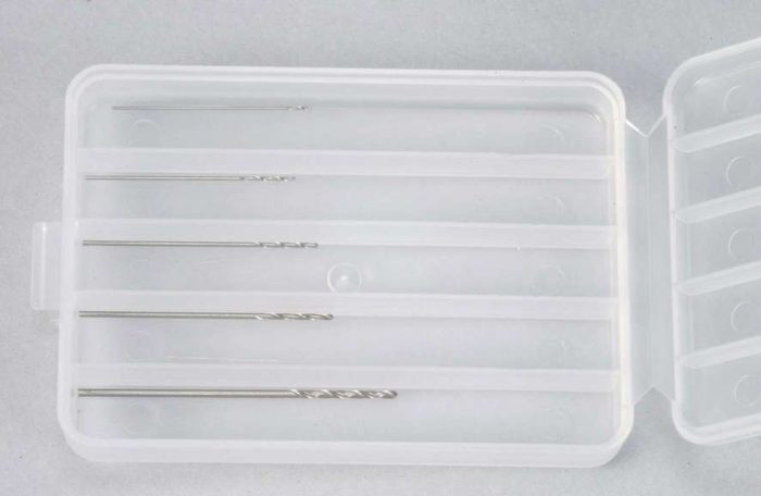 Tamiya Tamiya Fine Drill Set 0,3/0,4/0,5/0,6/0,8 mm (300074044 T)