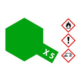   Tamiya Tamiya X-5 Green Gloss 23ml makett festék (300081005)