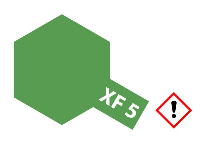 Tamiya Tamiya XF-5 Flat Green 23ml makett festék (300081305)