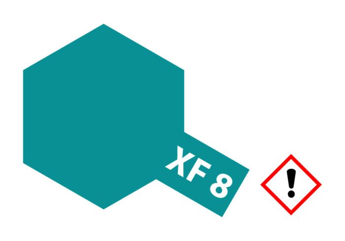 Tamiya Tamiya XF-8 Flat Blue 23ml makett festék (300081308)