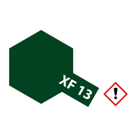 Tamiya XF-13 Flat Japanese Army Green 23ml makett festék (300081313)