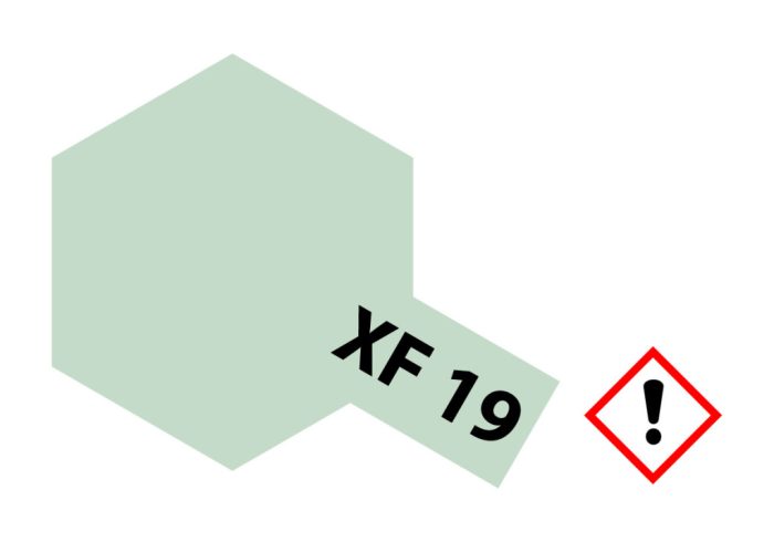 Tamiya Tamiya XF-19 Flat Sky Grey 23ml makett festék (300081319)