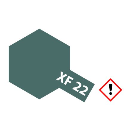 Tamiya XF-22 RLM Flat Grey 23ml makett festék (300081322)