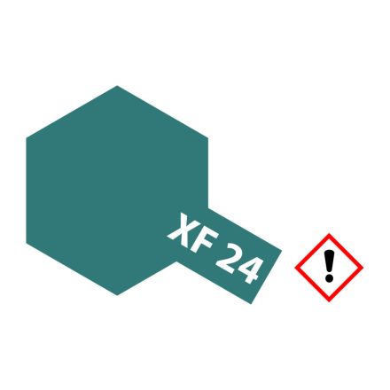 Tamiya XF-24 Flat Dark Grey 23ml makett festék (300081324)