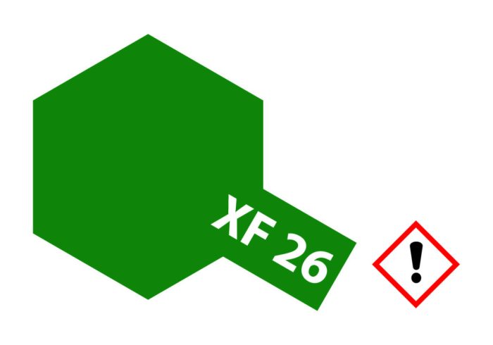 Tamiya Tamiya XF-26 Flat Deep Green 23ml makett festék (300081326)