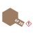 Tamiya XF-28 Dark Copper Flat 23ml makett festék (300081328)