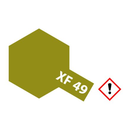 Tamiya XF-49 Flat Khaki 23ml makett festék (300081349)